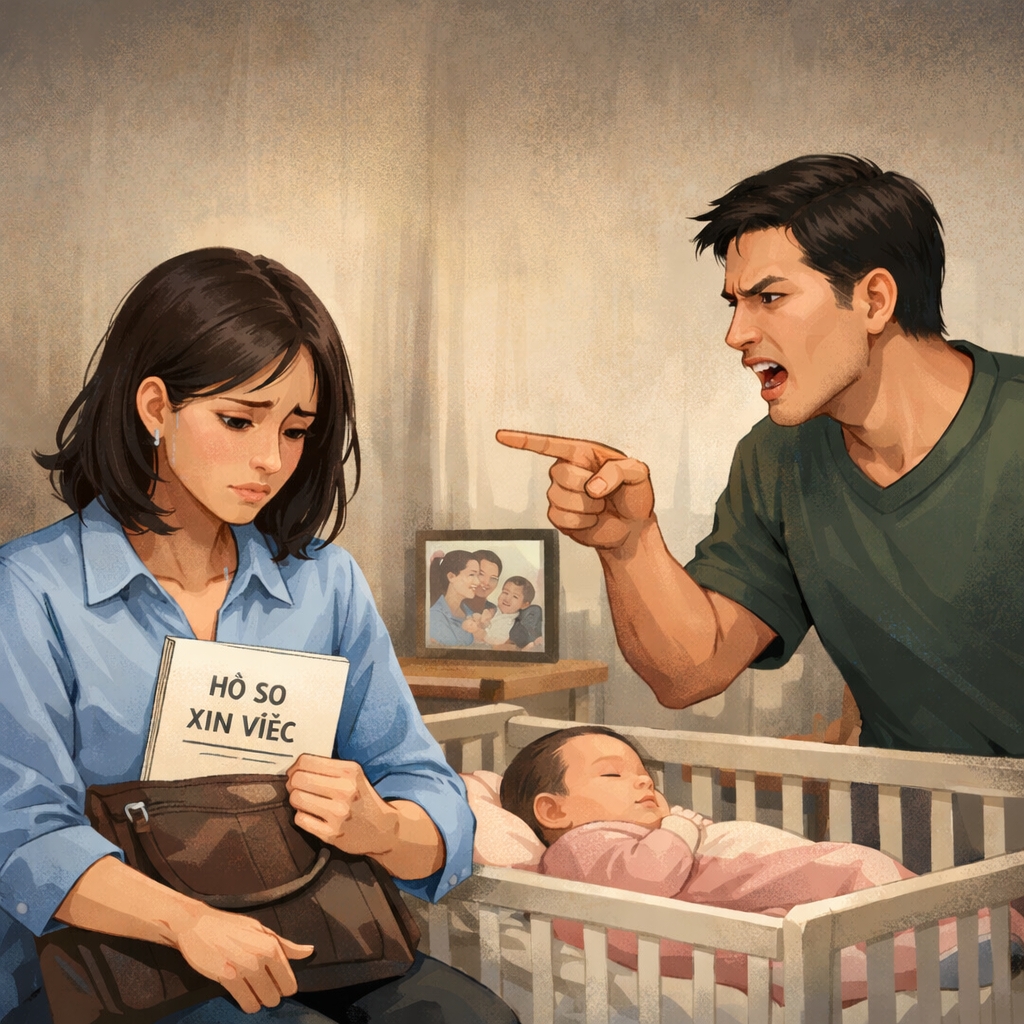 Muốn đi làm lại sau sinh, tôi bị chồng quy chụp ích kỷ và không thương con